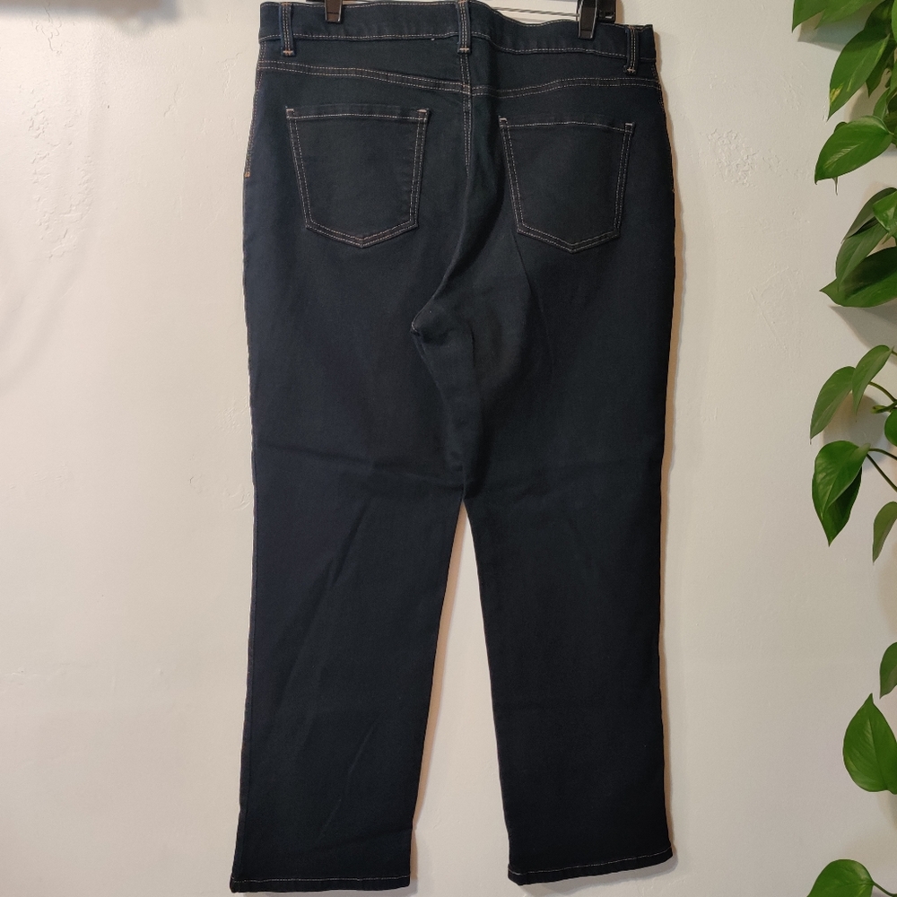 Gloria Vanderbilt Jeans Women's  Amanda Dark Blue Denim 18